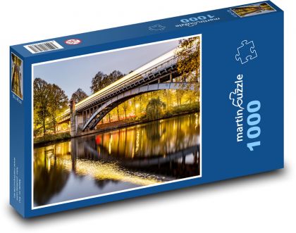 Brücke - Fluss, Kanal - Puzzle - 1000 Teile