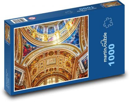Katedrála sv. Izáka - kostol, architektúra - Puzzle 1000 dielikov, rozmer 60x46 cm