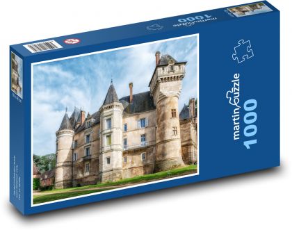 Historyczny zamek - zamek, wieża - Puzzle 1000 elementów, rozmiar 60x46 cm