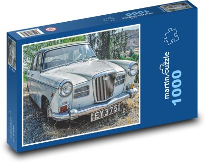 Verlassenes Auto - Autounfall, Retro - Puzzle - 1000 Teile