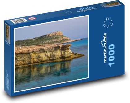 Cape Greco - Cyprus, sea village - Puzzle 1000 pieces, size 60x46 cm 