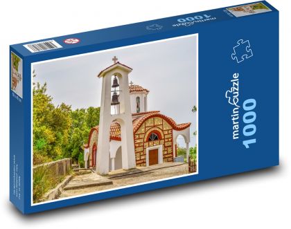Kościół - architektura, religia - Puzzle 1000 elementów, rozmiar 60x46 cm