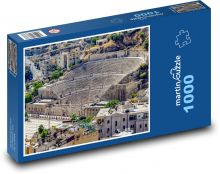 Rímske divadlo - Architektúra, Taliansko Puzzle 1000 dielikov - 60 x 46 cm 