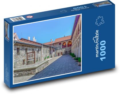 Kostol - budova, budova - Puzzle 1000 dielikov, rozmer 60x46 cm