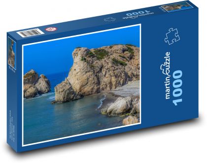 Rock in the sea - nature, landscape - Puzzle 1000 pieces, size 60x46 cm 