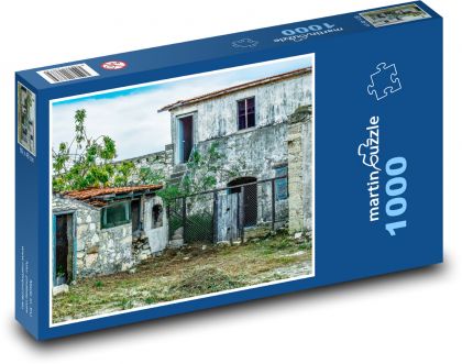 Abandoned house - old building, ruin - Puzzle 1000 pieces, size 60x46 cm 