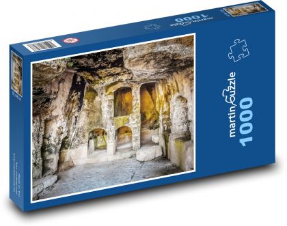 Cypr - Fapos, grobowce królów - Puzzle 1000 elementów, rozmiar 60x46 cm