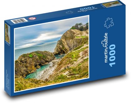 Jurské pobřeží - Dorset, Anglie - Puzzle 1000 dílků, rozměr 60x46 cm