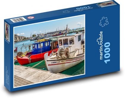 Schiffe - Hafen, Dock - Puzzle - 1000 Teile