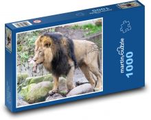 Lev - cicavec, zviera Puzzle 1000 dielikov - 60 x 46 cm 