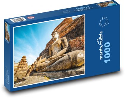Buddha - Thailand, Ruinen - Puzzle - 1000 Teile