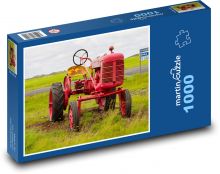 Traktor - krajina, Island Puzzle 1000 - 60x46 cm