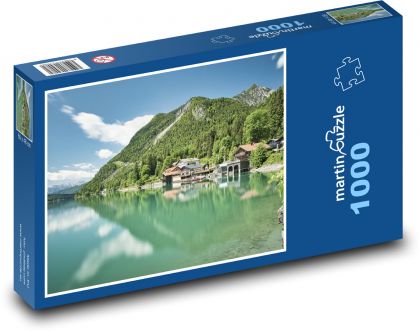 Lake - trees, nature - Puzzle 1000 pieces, size 60x46 cm 