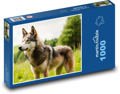 Wolf - Wildhund, Tier - Puzzle - 1000 Teile