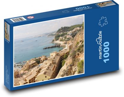Costa Blanca - Španělsko, pobřeží  - puzzle 1000 dílků