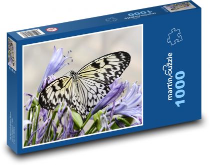 Motýľ - hmyz, krídlo - Puzzle 1000 dielikov, rozmer 60x46 cm