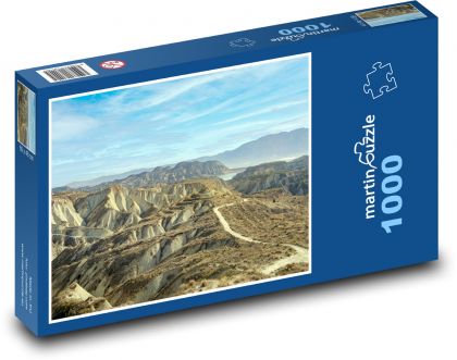 Blue sky - desert, nature - Puzzle 1000 pieces, size 60x46 cm 