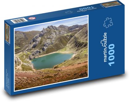 Somiedo - přírodní park, Španělsko - Puzzle 1000 dílků, rozměr 60x46 cm