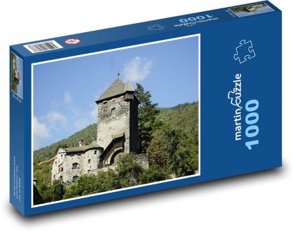 Branzoll - hrad, Itálie - Puzzle 1000 dílků, rozměr 60x46 cm