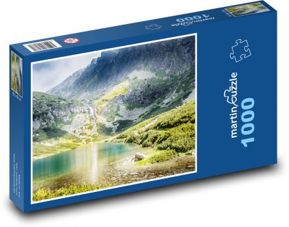 Hory - Vysoké Tatry, Slovensko - Puzzle 1000 dílků, rozměr 60x46 cm