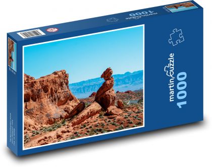 Valley of Fire - Nevada, Red Rock - Puzzle - 1000 Teile