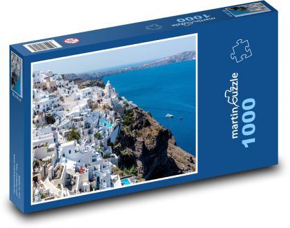 Santorini – Griechenland, Meer - Puzzle - 1000 Teile