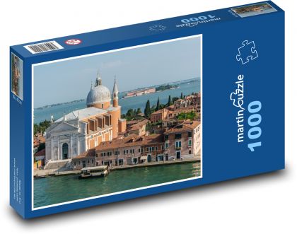 Benátky - Itálie, moře  - Puzzle 1000 dílků, rozměr 60x46 cm