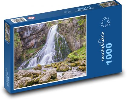 Gollingové vodopády - řeka, potok - Puzzle 1000 dílků, rozměr 60x46 cm