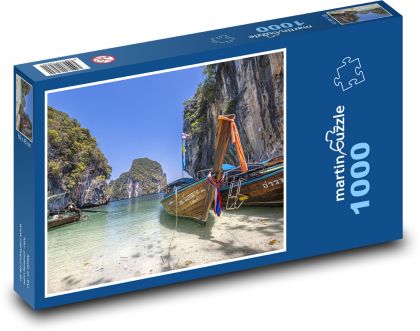 More - piesok, pláž - Puzzle 1000 dielikov, rozmer 60x46 cm