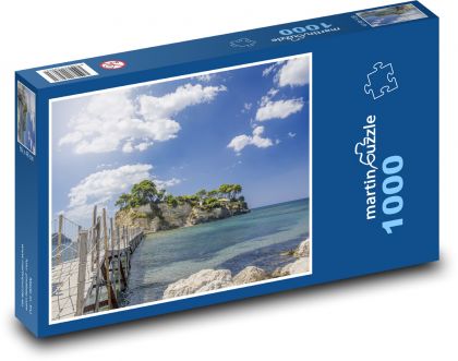 Zakynthos - sea, pier - Puzzle 1000 pieces, size 60x46 cm 