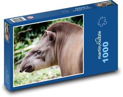 Tapir - zviera, Južná Amerika - Puzzle 1000 dielikov, rozmer 60x46 cm