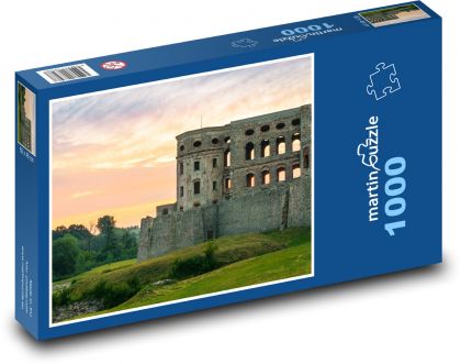 Hrad - zrúcanina, palác - Puzzle 1000 dielikov, rozmer 60x46 cm