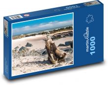 Pláž - more, piesok Puzzle 1000 dielikov - 60 x 46 cm