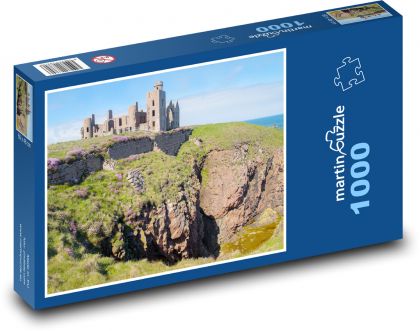 Castle - nature, coast - Puzzle 1000 pieces, size 60x46 cm 