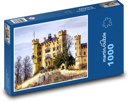 Hohenschwangau - hrad, Nemecko - Puzzle 1000 dielikov, rozmer 60x46 cm