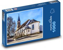 Church - faith, church tower Puzzle 1000 pieces - 60 x 46 cm 