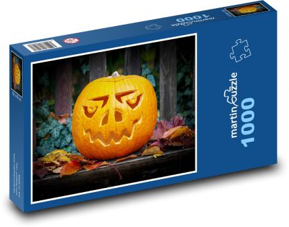 Halloween Kürbis - Dekoration, Herbst - Puzzle - 1000 Teile