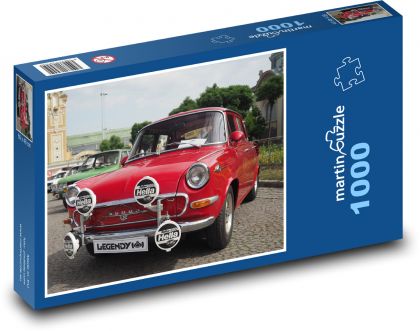 Červený veterán - puzzle 1000 dílků
