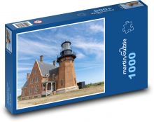 Iceland - lighthouse, construction Puzzle 1000 pieces - 60 x 46 cm 