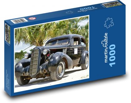 Car - vehicle, antique - Puzzle 1000 pieces, size 60x46 cm 