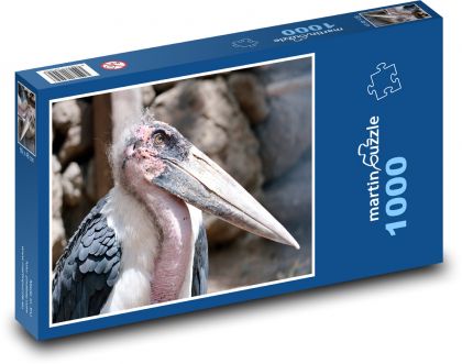 Marabu - vták, zviera - Puzzle 1000 dielikov, rozmer 60x46 cm