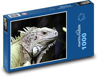 Eidechse - Tier, Reptil - Puzzle - 1000 Teile