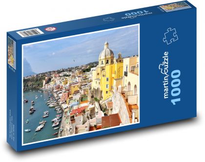 Naples - city, Italy - Puzzle 1000 pieces, size 60x46 cm 