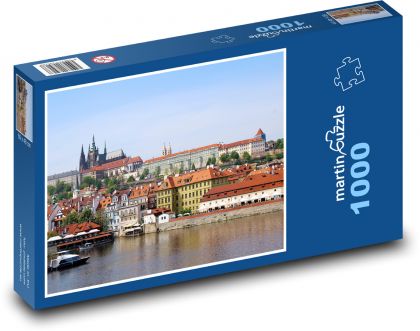 Praha - Česká republika, mesto - Puzzle 1000 dielikov, rozmer 60x46 cm