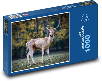 Reh - Hirsch, Geweih - Puzzle - 1000 Teile