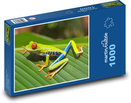Frog - animal, weatherman - Puzzle 1000 pieces, size 60x46 cm 