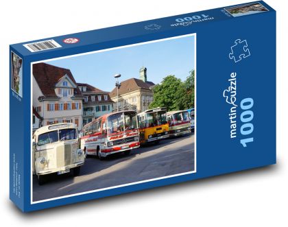 Veterán - autobus - puzzle 1000 dílků