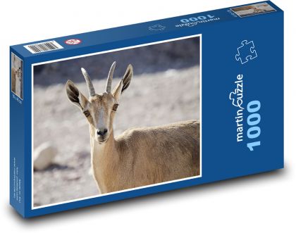 Steinbock - Tier, Küken - Puzzle - 1000 Teile