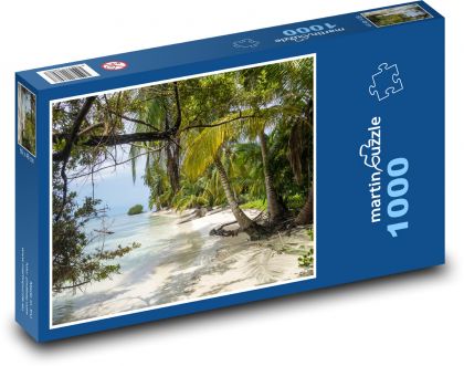 San Blas - Panama, ostrov - Puzzle 1000 dílků, rozměr 60x46 cm