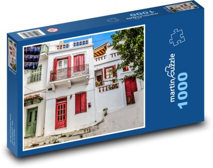 Skopelos - Griechenland, Häuser - Puzzle - 1000 Teile